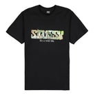 Stussy Its A Wild Life Tee Black T-Shirts 1904688 / 0001 | Overkill