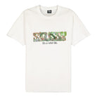 Stussy Its A Wild Life Tee White T-Shirts 1904688 / 1201 | Overkill