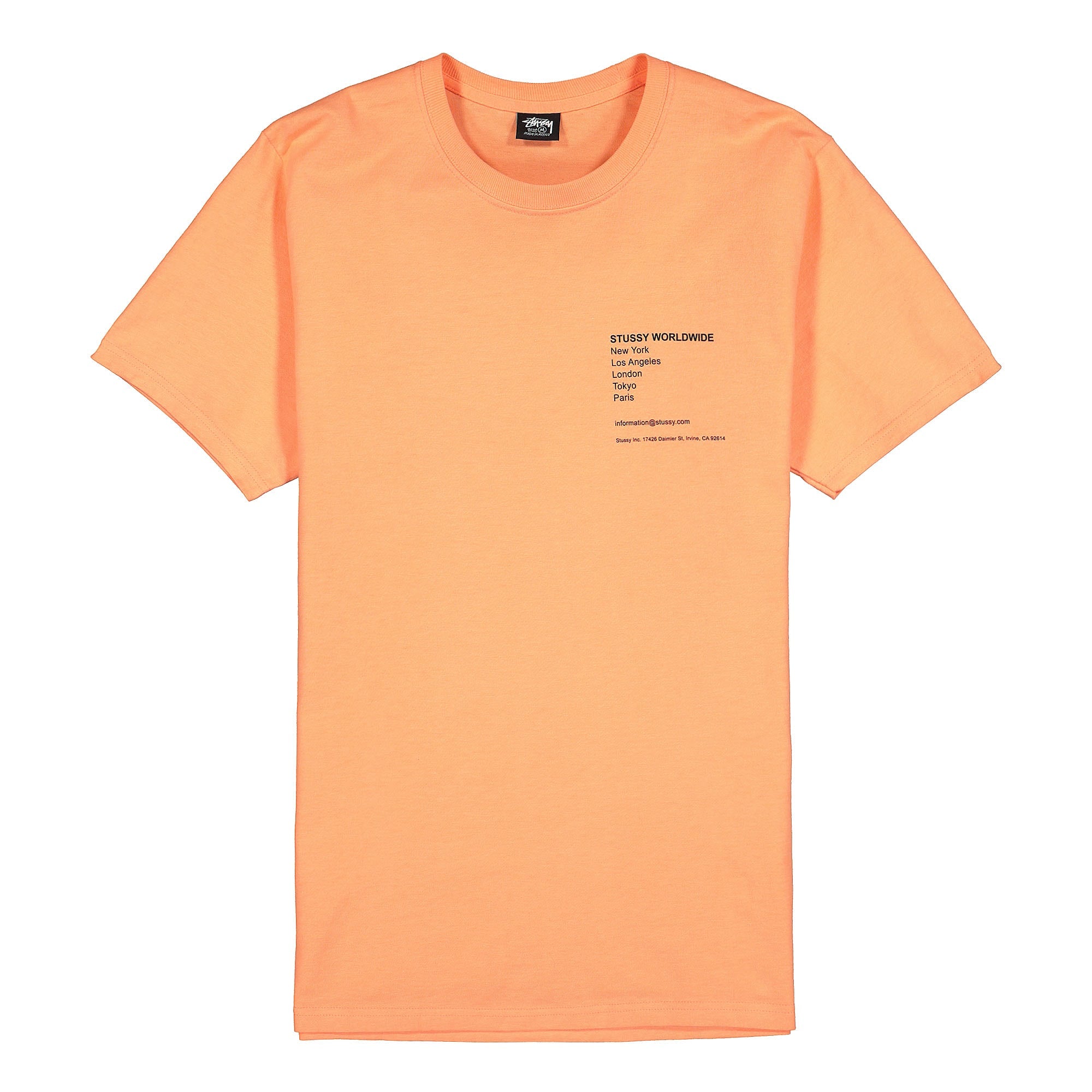 Stussy Modern Leaders Tee Peach T-Shirts 1904690 / 0609 | Overkill