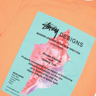 Stussy Modern Leaders Tee Peach T-Shirts Detailfoto | Overkill