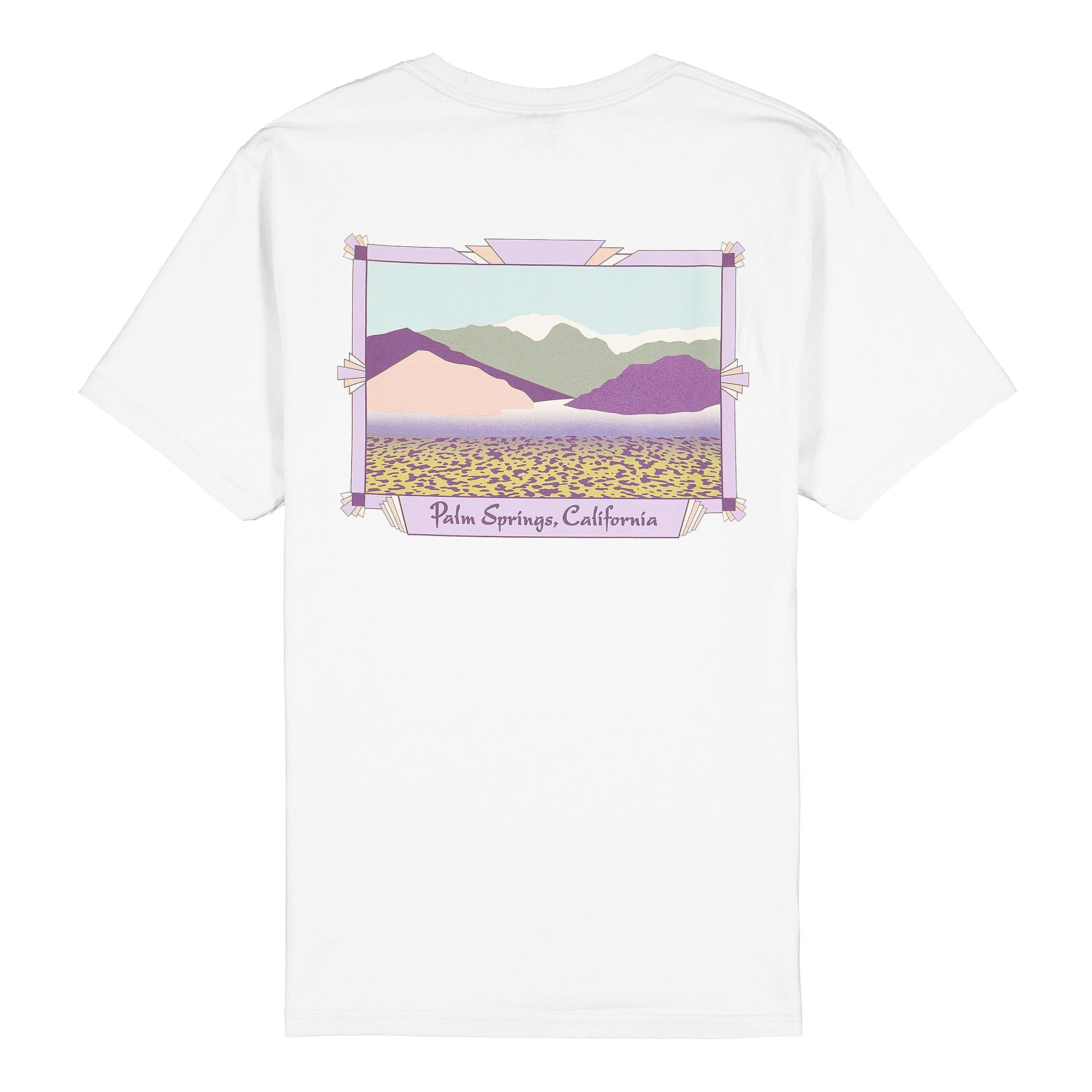 Stussy Palm Springs Tee White T-Shirts Material | Overkill