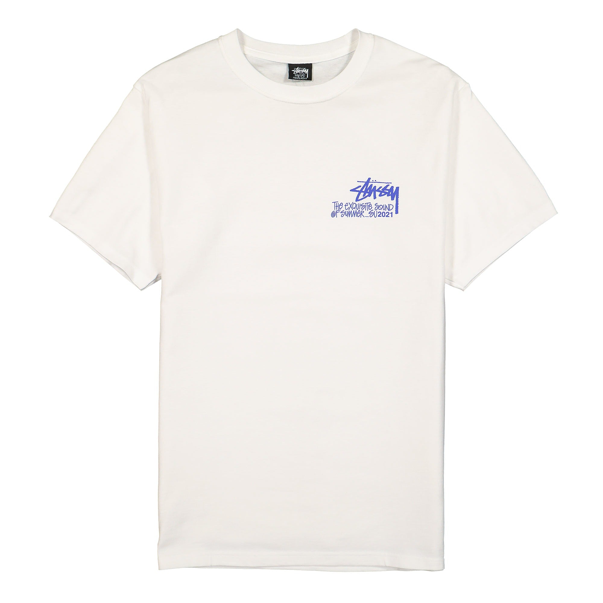 Stussy sound of summer tee White T-Shirts 1904692 / 1201 | Overkill