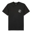 Stussy Peace Dot Pigment Dyed Tee Black T-Shirts 1904723 / 0001 | Overkill