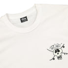 Stussy Surf Skate Skull Tee White T-Shirts Close-up | Overkill