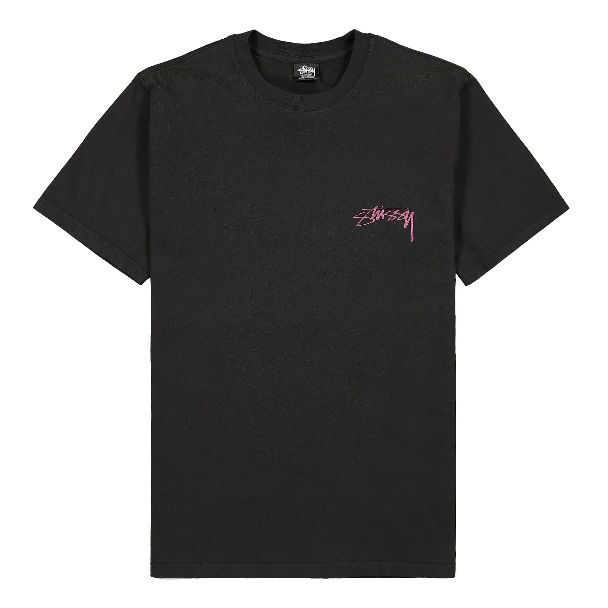 Stussy Sphinx Pigment Dyed Tee Black T-Shirts 1904752 / 0001 | Overkill