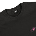 Stussy Sphinx Pigment Dyed Tee Black T-Shirts Close-up | Overkill