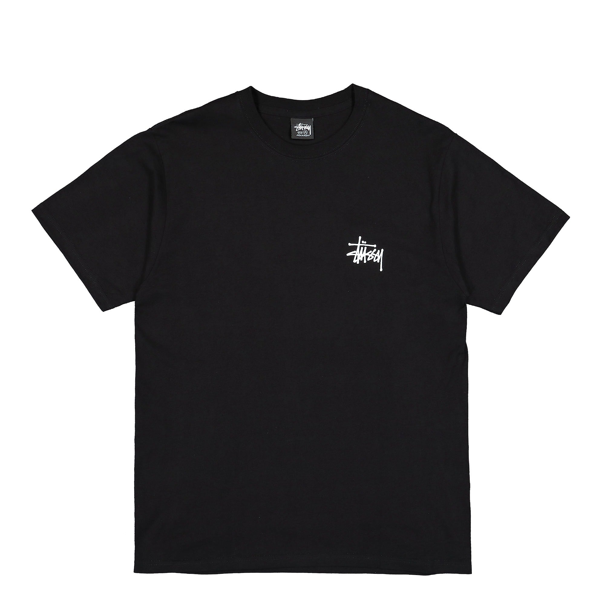Stussy Basic Tee Black T-Shirts 1904762 / 0001 | Overkill