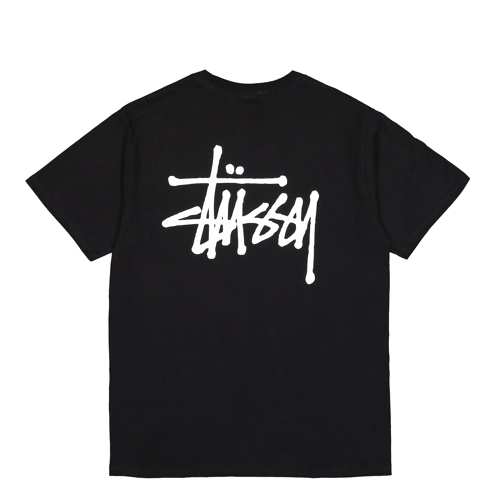 Stussy Basic Tee Black T-Shirts Material | Overkill