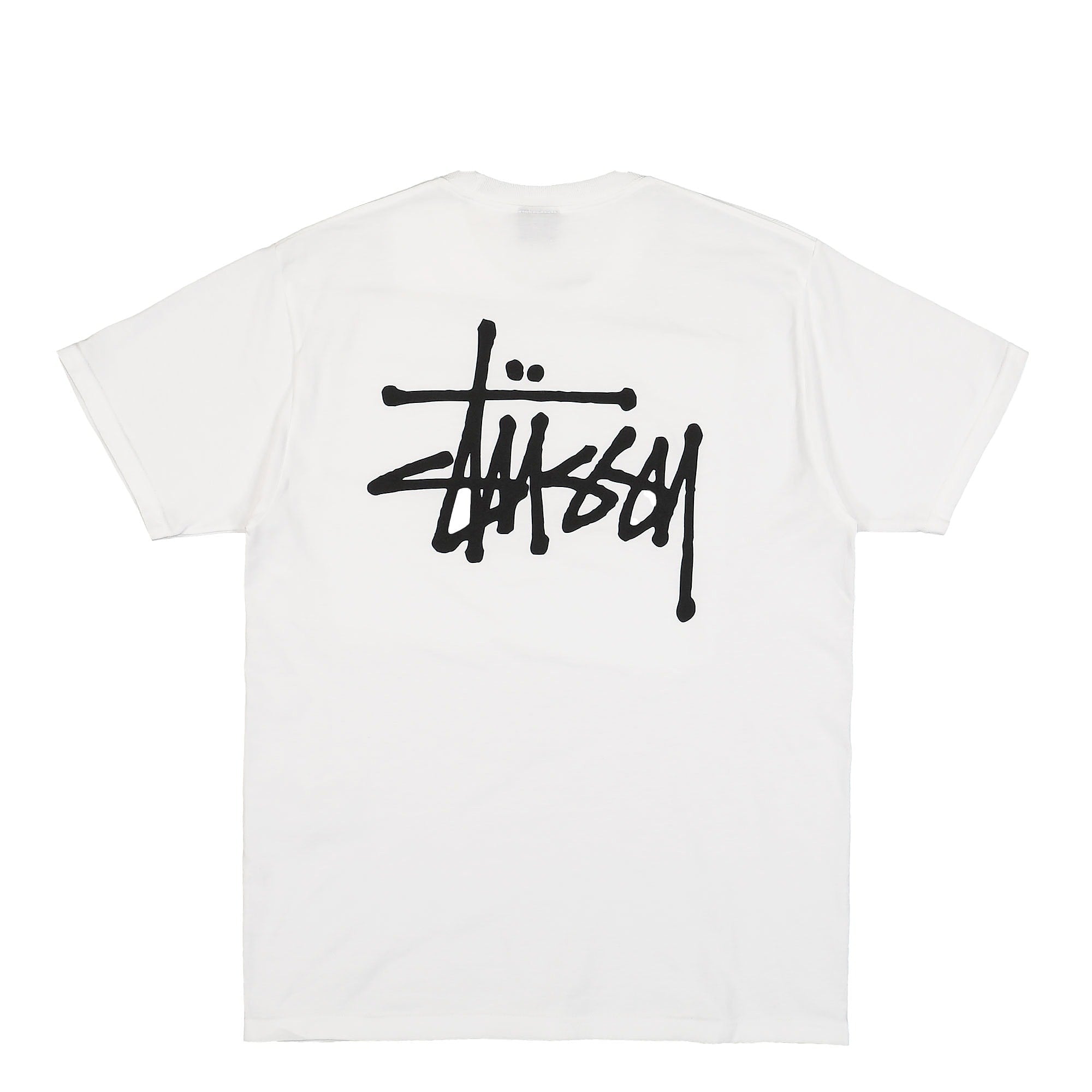 Stussy Basic Tee White T-Shirts Material | Overkill