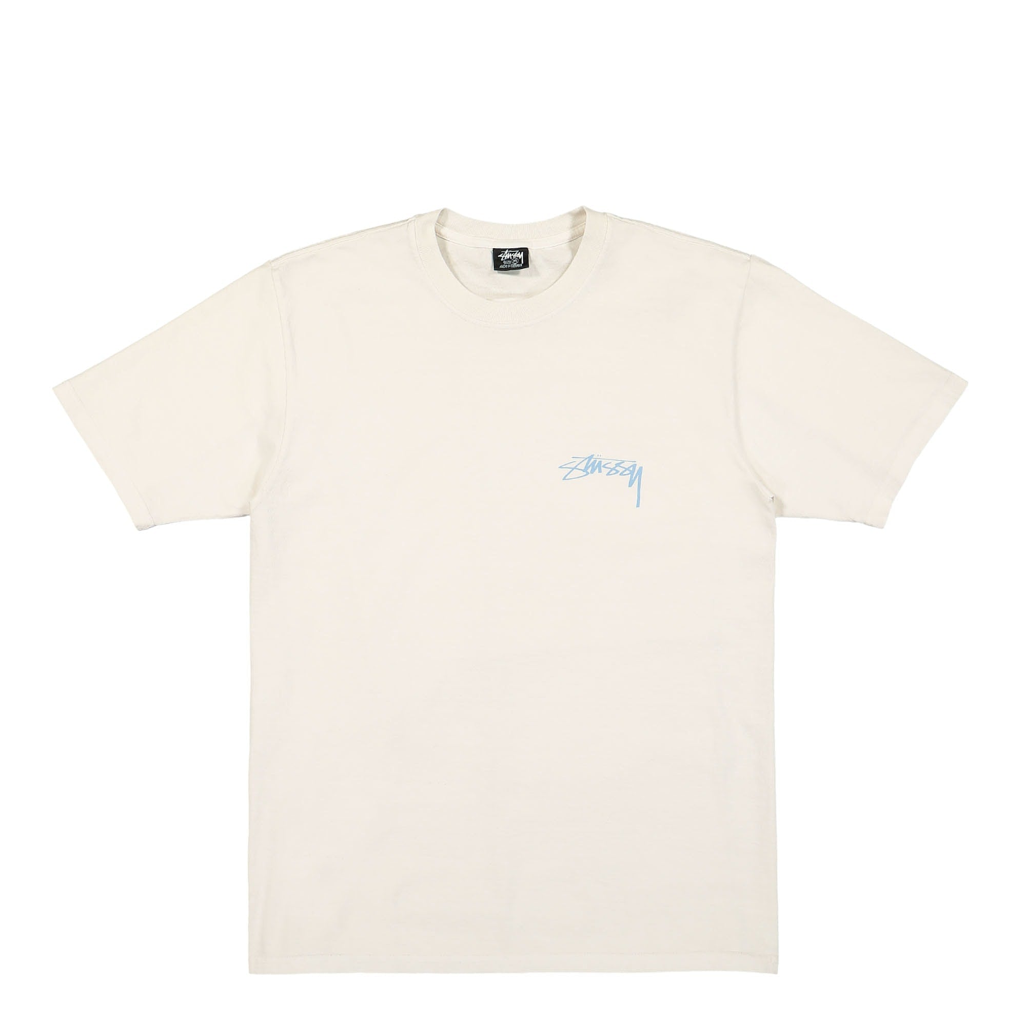 Stussy Statue Pigment Dyed Tee Natural T-Shirts 1904773 / 1002 | Overkill