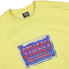 Stussy Plates Tee Yellow T-Shirts Close-up | Overkill