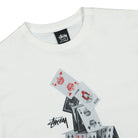 Stussy House Of Cards Tee White T-Shirts Close-up | Overkill