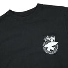 Stussy Beach Roots Pigment Dyed Tee Black T-Shirts Close-up | Overkill
