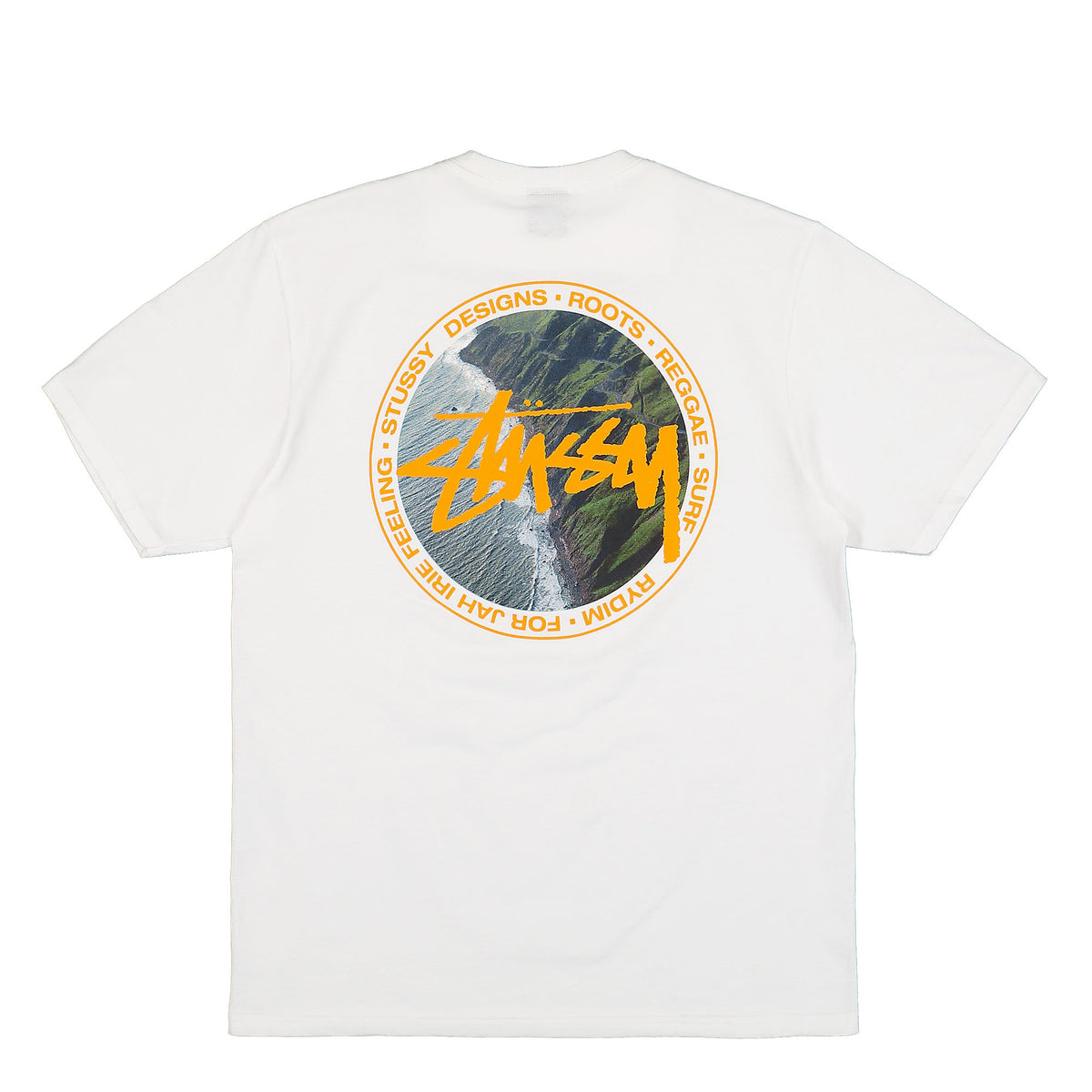 Stussy Coastline Tee White T-Shirts Material | Overkill