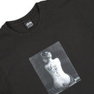 Stussy Le Violon Pigment Dyed Tee Black T-Shirts Close-up | Overkill