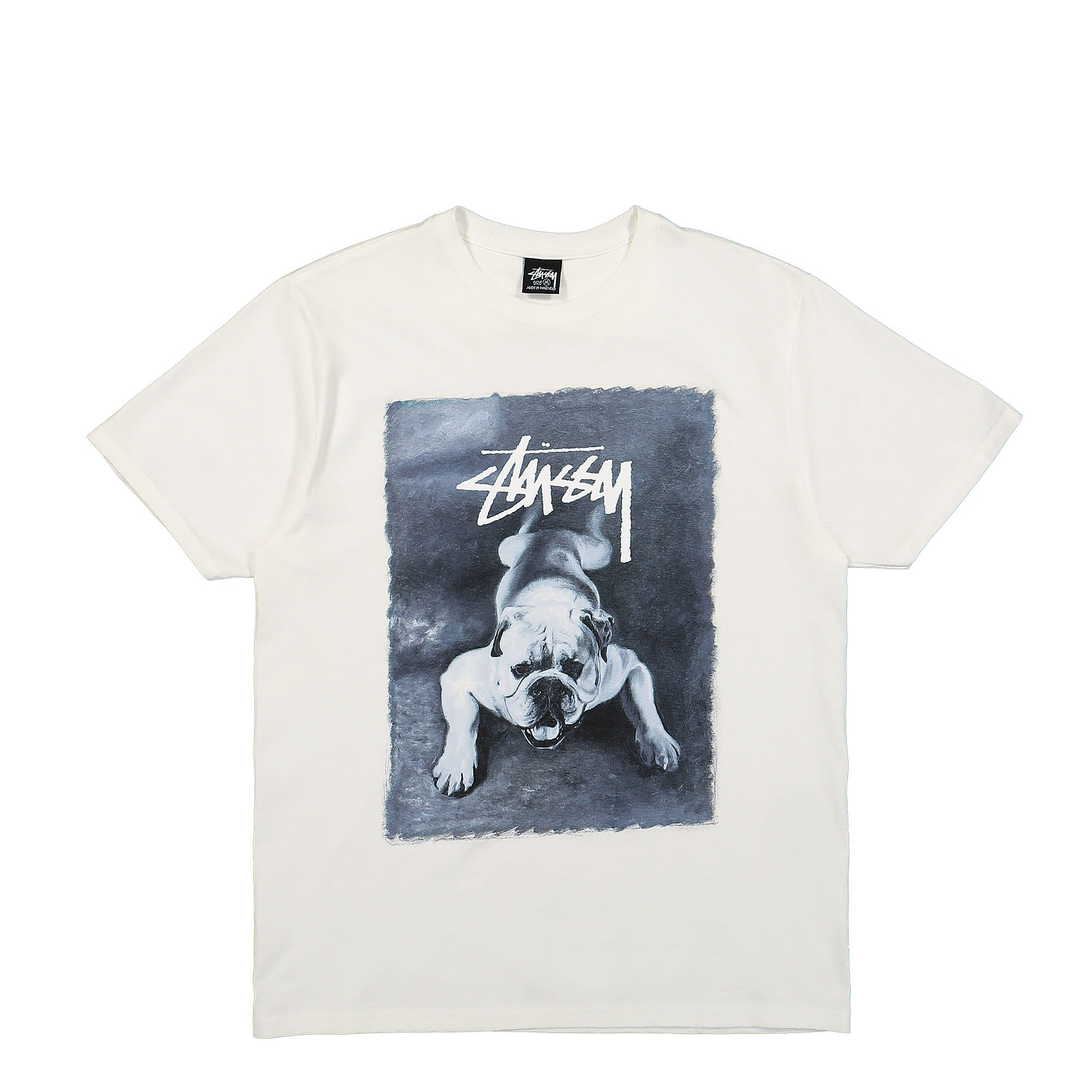 Stussy Bulldog Tee White T-Shirts 1904844 / 1201 | Overkill