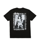 Stussy How Were Livin Pigment Dyed Tee Black T-Shirts Material | Overkill