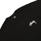 Stussy How Were Livin Pigment Dyed Tee Black T-Shirts Close-up | Overkill