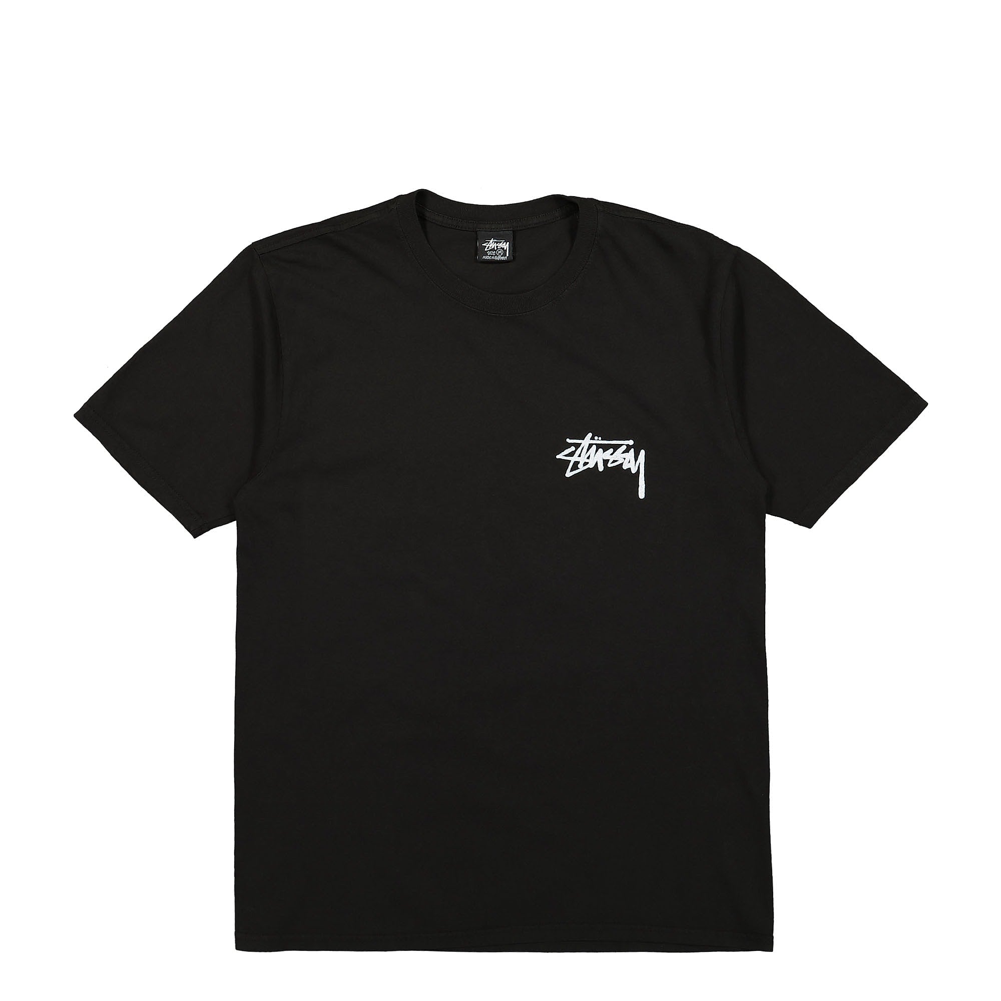 Stussy Read Em N Weep Pigment Dyed Tee Black T-Shirts 1904857 / 0001 | Overkill