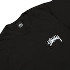 Stussy Read Em N Weep Pigment Dyed Tee Black T-Shirts Close-up | Overkill