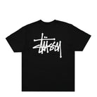 Stussy Basic Stussy Tee Black T-Shirts Close-up | Overkill