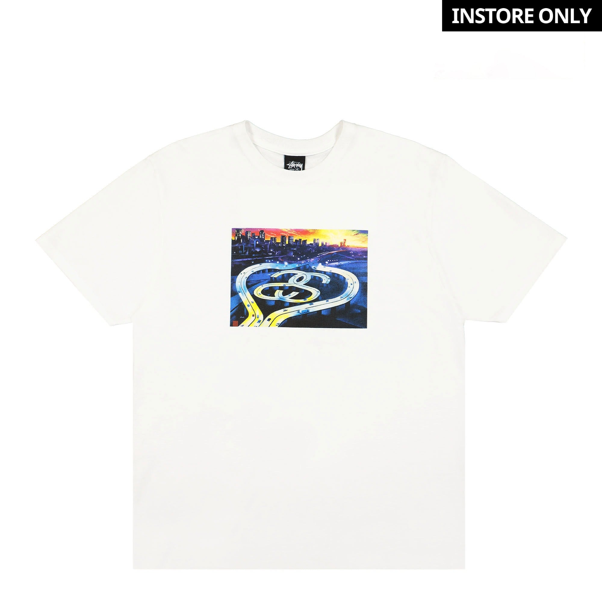Stussy SS Highway Tee White T-Shirts 1904875 / 1201 / White | Overkill