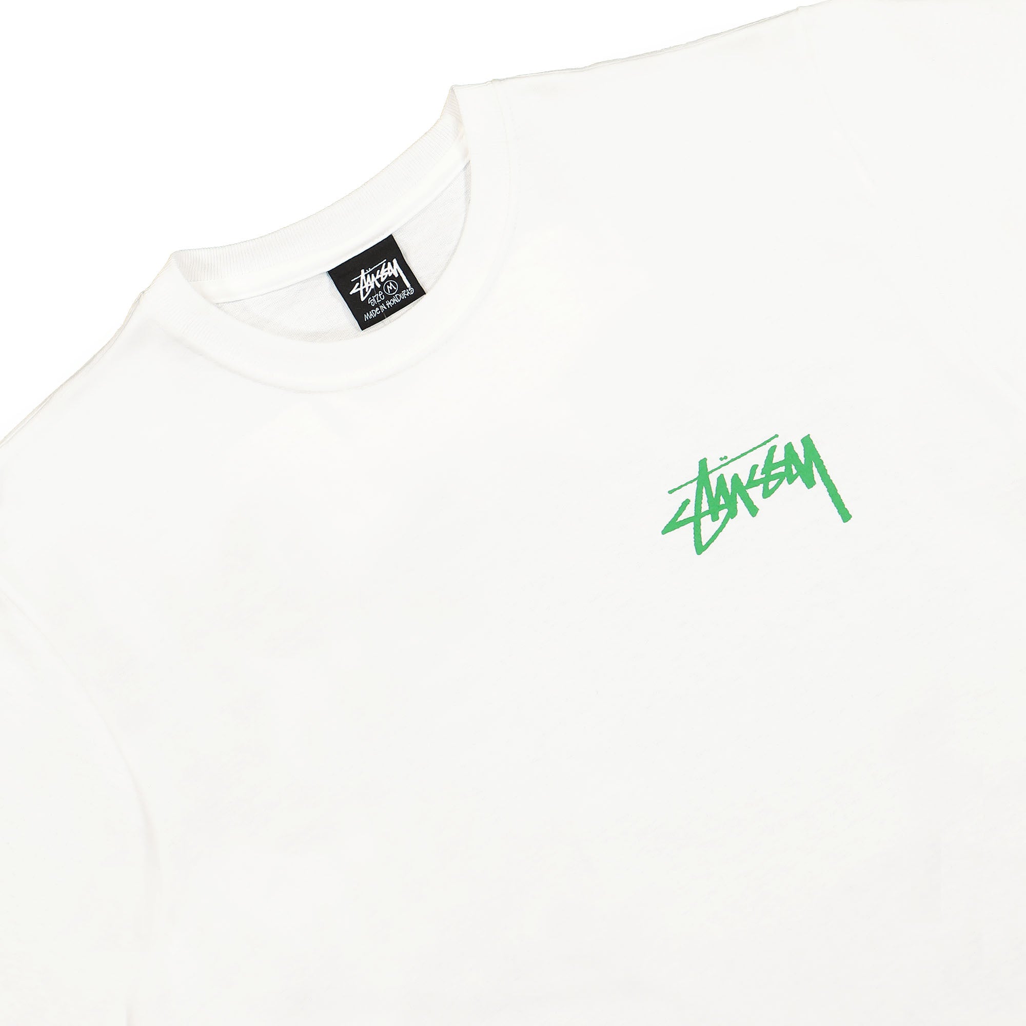 Stussy Tiki Tee White T-Shirts Material | Overkill