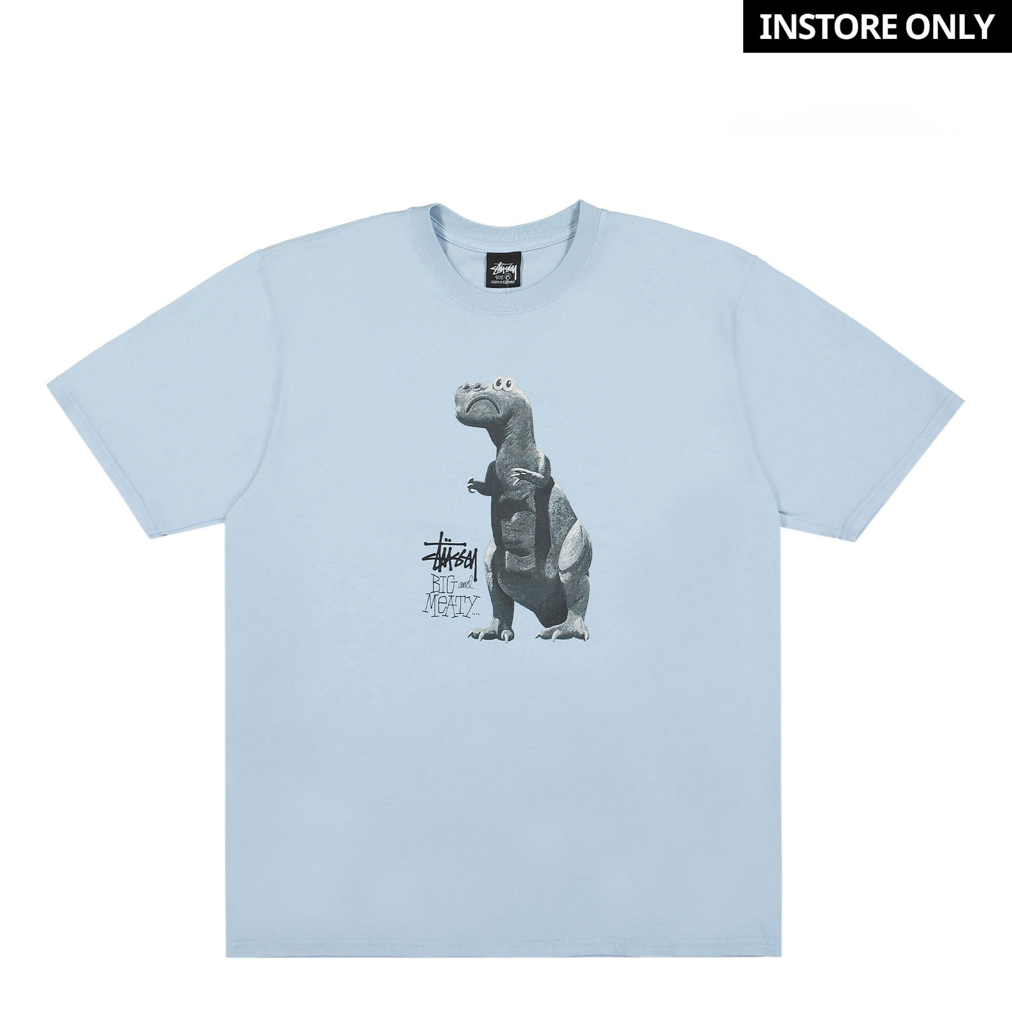 Stussy Big & Meaty Pig Dyed Tee Sky Blue T-Shirts 1904880 / 2237 / Sky Blue | Overkill