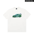 Stussy Racecar Tee White T-Shirts 1904902 / 1201 | Overkill