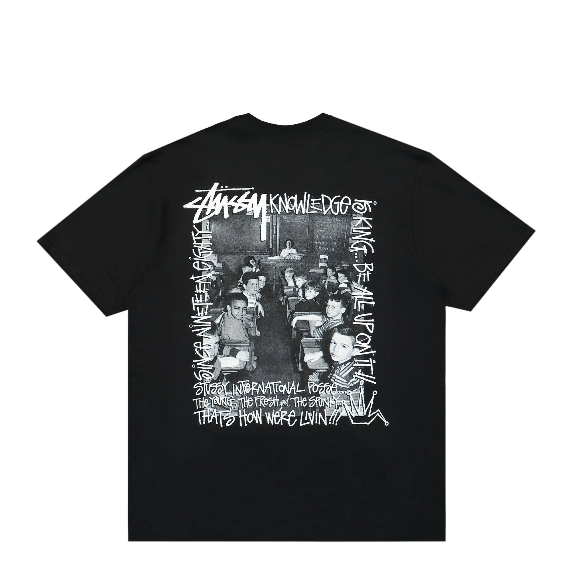 【M・美品】Stussy アップオンイット Tee ／ 黒・正規品 Stussy Classroom Tee 1904930 / 0001 | OVERKILL