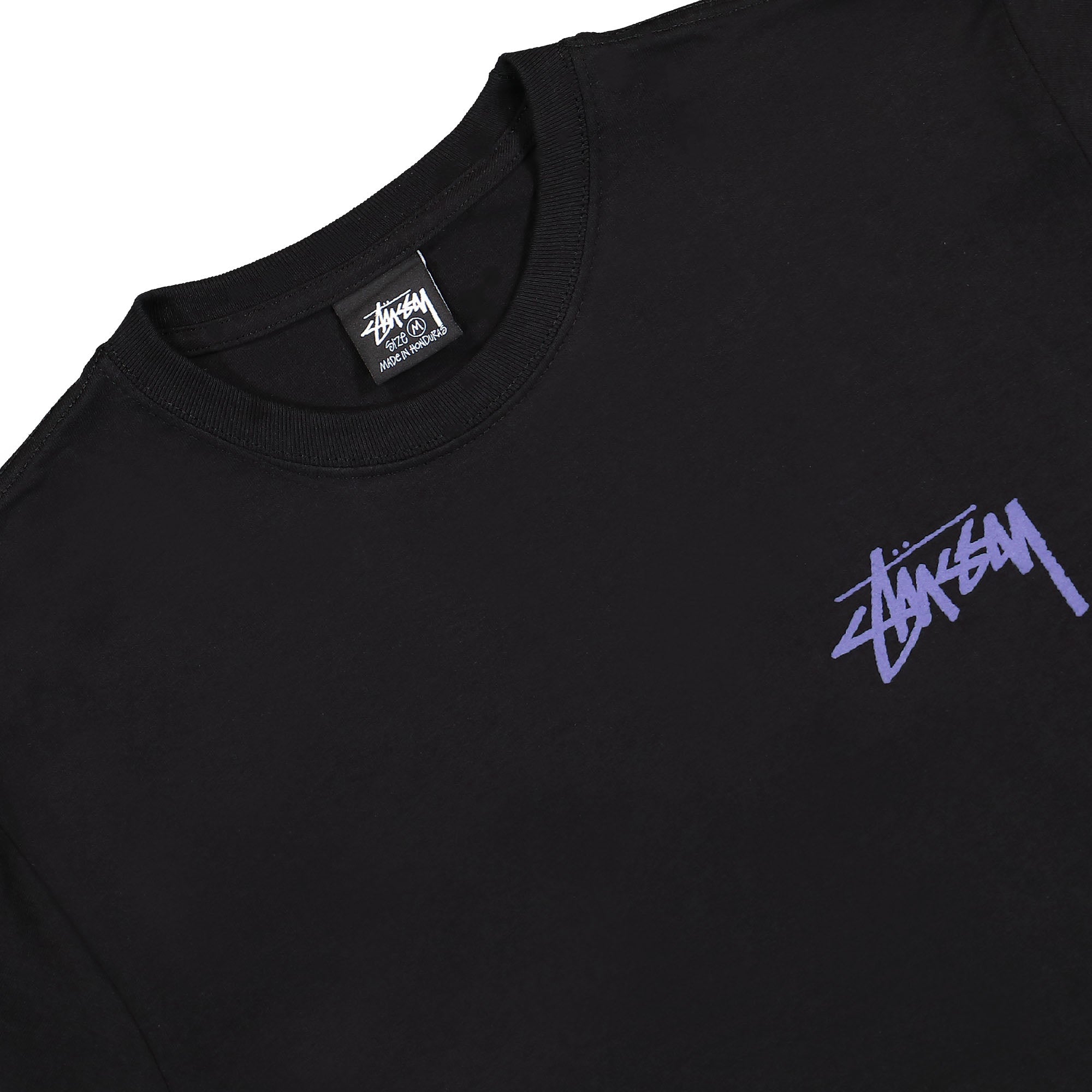 Stussy Flower Bomb Tee Black T-Shirts Material | Overkill