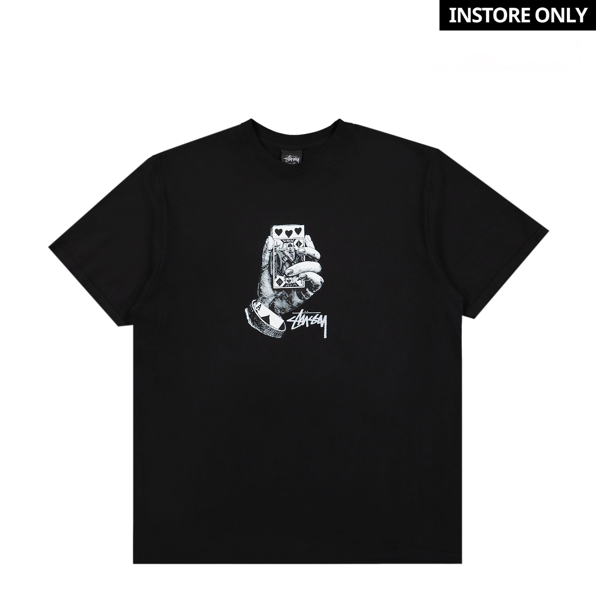 Stussy All Bets Off Pig. Dyed Tee Black T-Shirts 1904940 / 0001 | Overkill