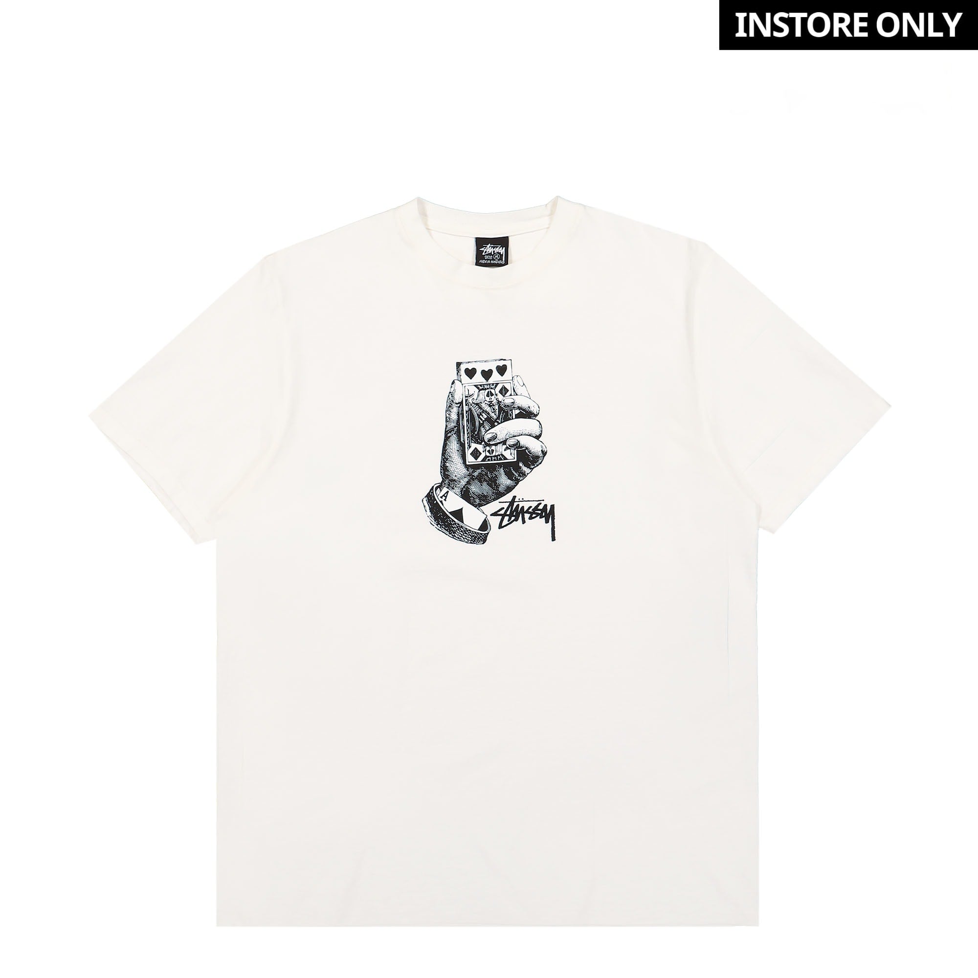 Stussy All Bets Off Pig. Dyed Tee Natural T-Shirts 1904940 / 1002 | Overkill