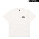 Stussy Old Phone Pigment Dyed Tee Natural T-Shirts 1904942 / 1002 | Overkill