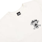 Stussy Skull & Bones Pig. Dyed Tee Natural T-Shirts Material | Overkill