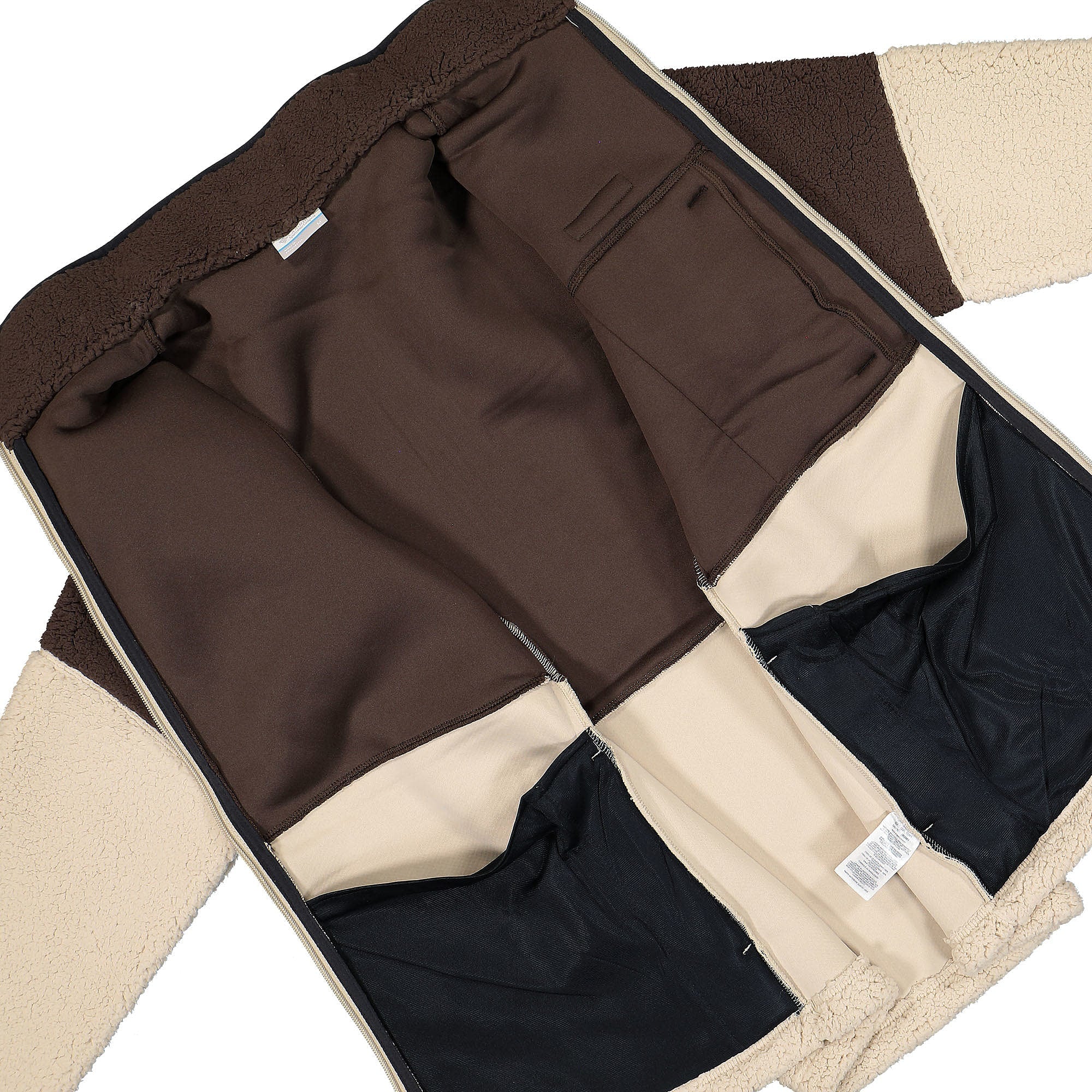 Columbia Mountainside Heavyweight Fleece Jacket Ancient Fossil / Black Fleece Jackets Detail view 1 | Overkill
