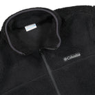 Columbia Rugged Ridge II Sherpa Fleece Black Fleece Jackets Close-up | Overkill