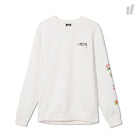 Stussy Roses Crew Sweat-Shirt Stone Sweatshirts 1914218 / 1015 | Overkill