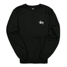 Stussy Basic Crew Black Sweatshirts 1914464 / 0001 | Overkill
