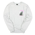 Stussy Emperor Crew Ash Heather Sweatshirts 1914474 / 0062 | Overkill