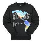 Stussy Thermal Crew Black Sweatshirts 1914630 / 0001 | Overkill