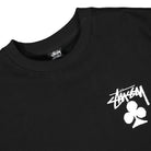 Stussy Club Crew Black Sweatshirts Close-up | Overkill