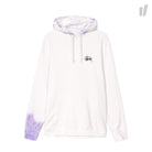 Stussy Basic Tie Dye Hoodie Natural / Purple Hoodies 1924251 / 1340 | Overkill