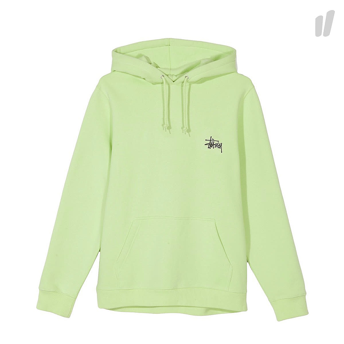 Stussy Basic Hood Pale Green Hoodies 1924257 / 0453 | Overkill