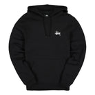 Stussy Basic Hood Black Hoodies 1924416 / 0001 | Overkill