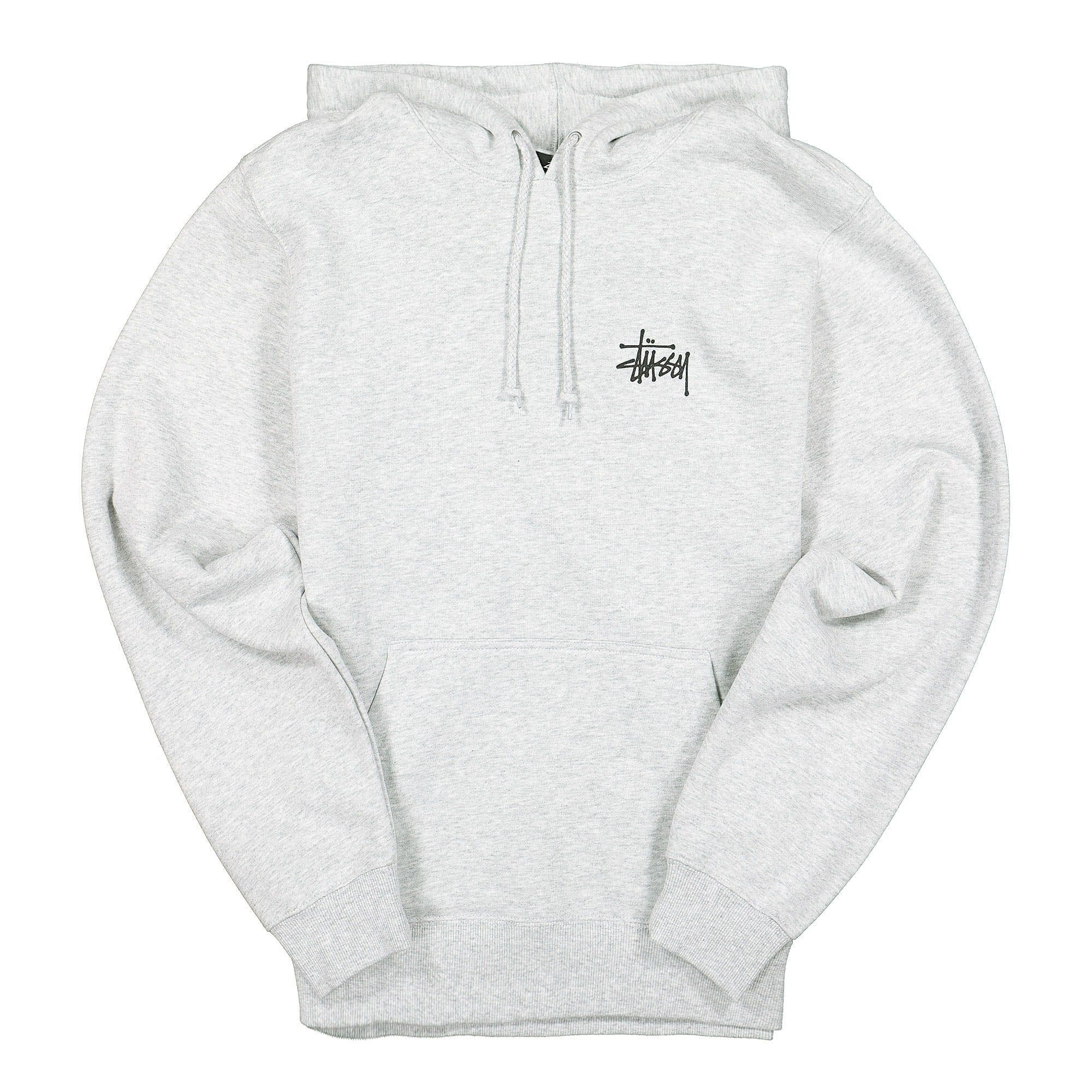 Stussy Basic Hood Ash Grey Hoodies 1924464 / 0062 | Overkill