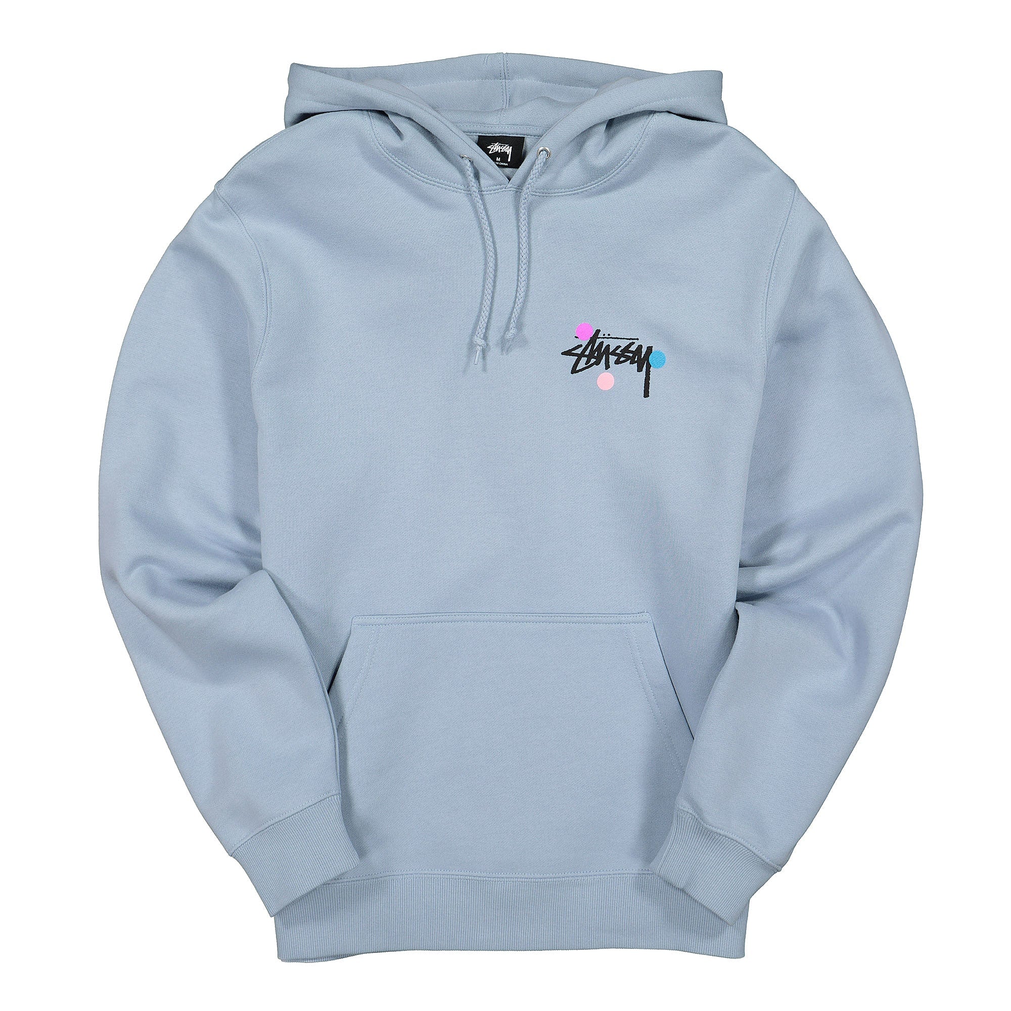 Stussy Dot Collage Hood Slate Hoodies 1924526 / 0007 | Overkill