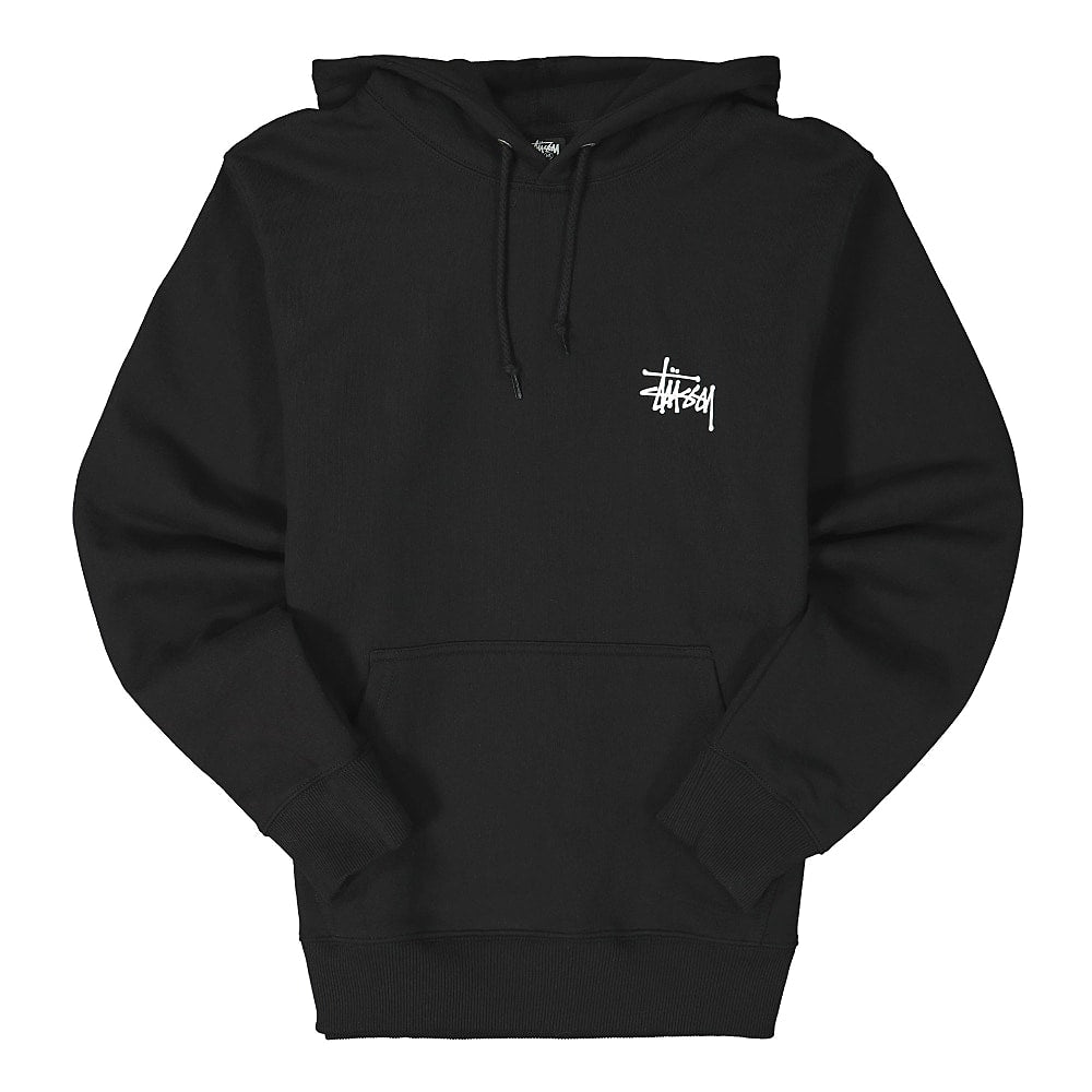 Stussy Basic Hood Black Hoodies 1924649 / 0001 | Overkill