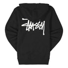 Stussy Basic Hood Black Hoodies Material | Overkill