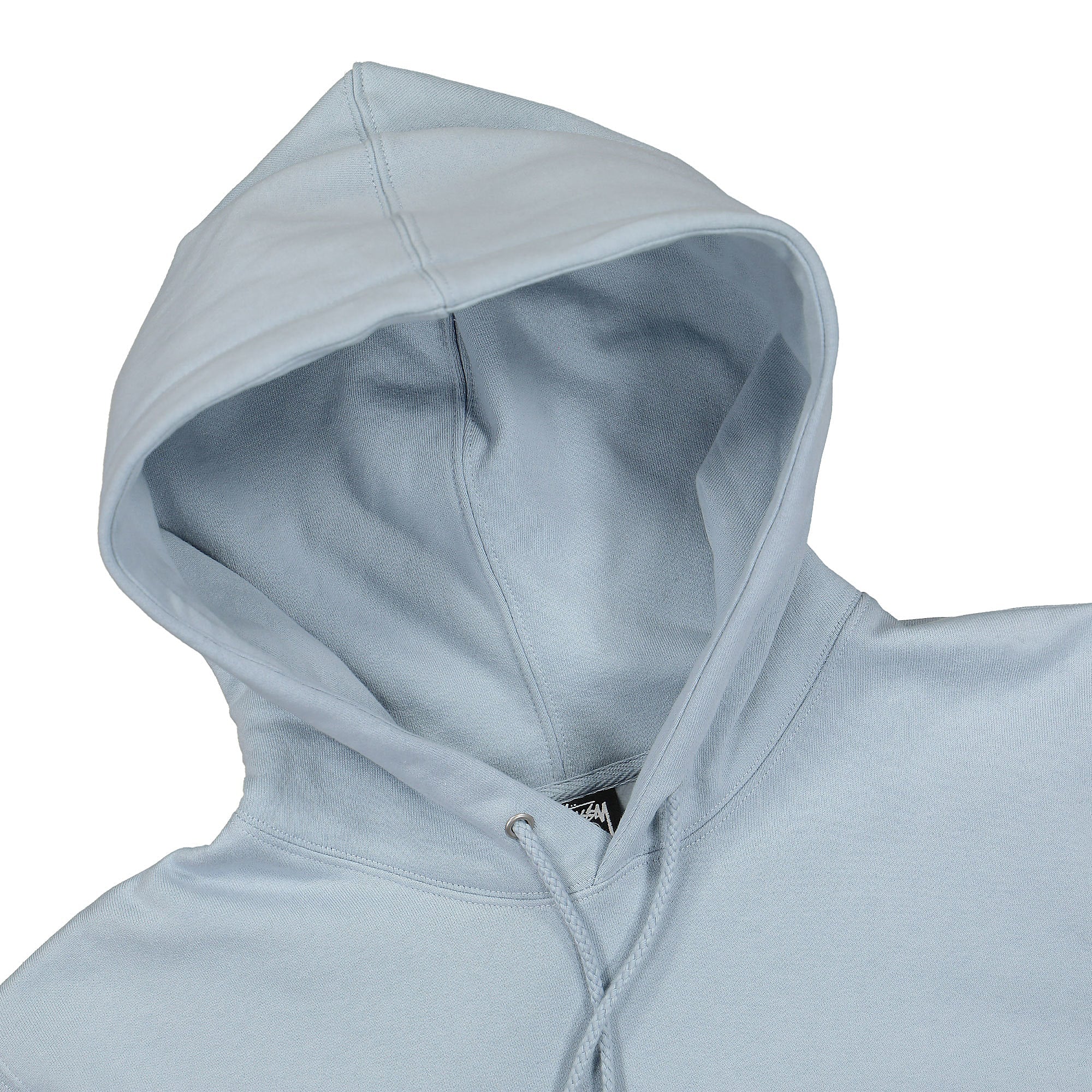 Stussy Basic Hood Steel Hoodies Close-up | Overkill